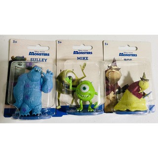 Mattel - Disney Pixars - Monsters Figures - Sulley, Mike, Roz, Boo