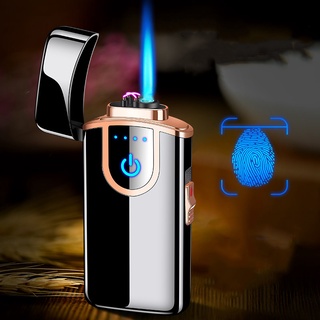 Unusual Electric USB Plasma Lighter Creative Gas Arc Windproof Metal Cigarette Cigar Lighter With