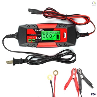❇❈♧Kkmooncar Battery Charger Battery Charger & Maintainer 6V/12V 4Amp Intelligent Automatic Battery