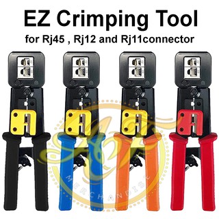 Heavy Duty UTP Crimping Tool for RJ45 RJ12 RJ11 Connector Easy crimping Tool EZ Crimping Tool