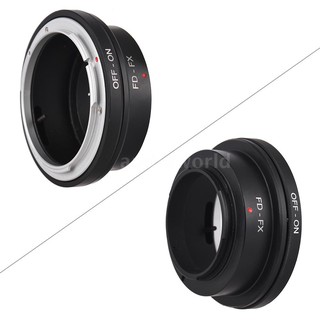 ★FD-FX Lens Mount Adapter Ring for Canon FD Mount Lens to Fit for Fujifilm FX X Mount Camera X-T1/2/ (3)