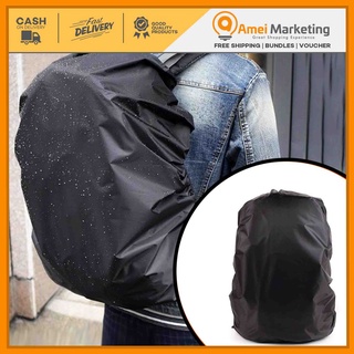 【Ready Stock】▨Portable Protector Waterproof Cover Pack Hiking Traveling Outdoor Backpack Rain Cover