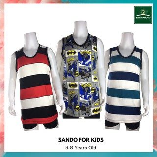 Boy's Sando Cotton Spandex ~ 7-10 YO
