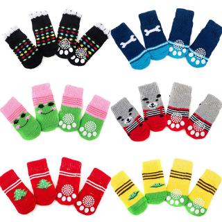 TRANQUILLT BIG SALE !!! 15-01-2021 21:00 - 00:00 !!! Traction Control Cotton Socks Indoor Dog Nonskid Knit Socks 5 Pack