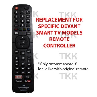 smart tv remote control tv remote Devant EN2AG27D Remote Control For SPECIFIC MODELS of Devant Smart