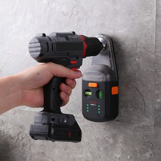 Electric Drilling Dust Collector Laser Level 2 In 1 Household Wall Suction Box Vacuum Cleaning Drill (1)