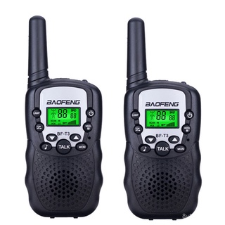 2Pcs Baofeng BF-T3 UHF462-467MHz 8 Channel Portable Two-Way 10 Call Tones Radio Transceiver for Kid0