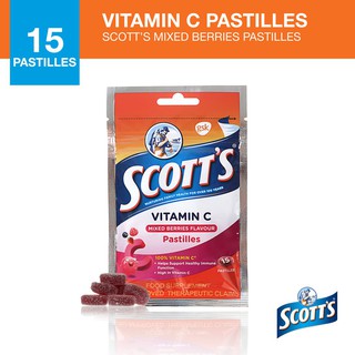 Scott's Vitamin C Pastilles Mixed Berries Flavour