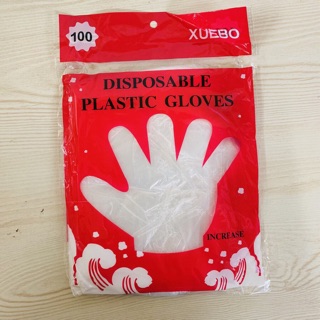 WJF 100Pcs/Pack High Quality Disposable Plastic Gloves (8)