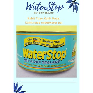 Waterstop Wet and Dry Sealant Kahit tuyo. Kahit basa. Kahit underwater pa. Solvent Free