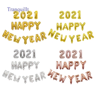 tranquillt 2021 Balloons Gold Silver Number Foil Helium Baloons Happy New Year Balloon Merry Christmas 2020 New Year Eve Party Decor Noel|Ballons &amp; Accessories (2)