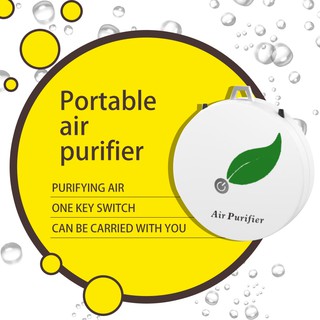 Mini Portable Air Purifier Wearable Air Purifier Necklace USB Charging Air Purifier Small Air Purifi