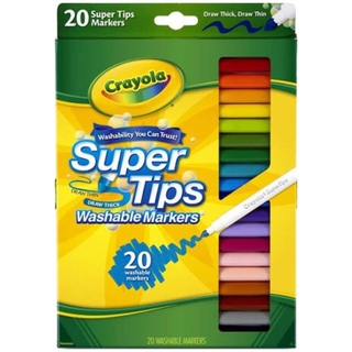 Crayola SuperTips Super Tips Washable Markers 20’s