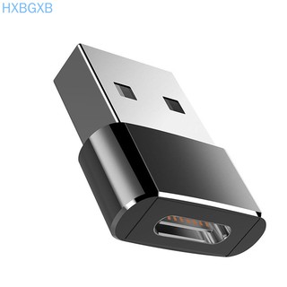 【HXBG】 USB Male To Type-c Female Mini Adapter Laptop USB-a Plug To USB-c Port Portable Converter