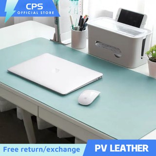 CPS 80*40cm Portable Waterproof Non-slip PVC Leather Gaming Desk Table Mouse Pad Mat
