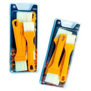 COD DVX #5032 4-in-1 Multipurpose Plastic Brush Paint Brush Cooking Brush Kitchen Pastry Brush Set