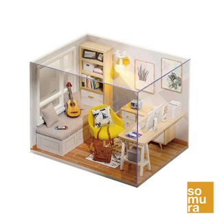 Babies and Kids Romantic and Cute Dollhouse Miniature DIY House Kit Creative Room (SSC218-A)
