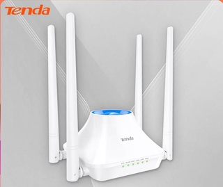 Tenda F6 Wireless Router AC300 Router WIFI Repeater With 4 High Gain Antennas Wider Coverage Easy Set Up