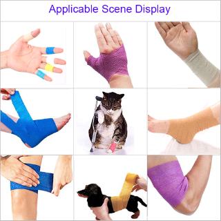 Self-Adhesive Elastic Sports First Aid Tape Wrap Stretch Bandage (4)