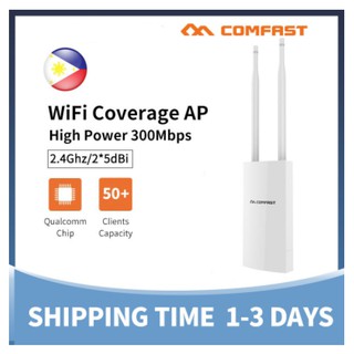Comfast CF-EW71 V2 300Mbps Wireless Wifi Repeater AP Outdoor 2.4Ghz High Power Outdoor Wifi Router