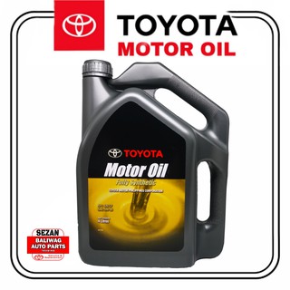 ORIGINAL TOYOTA MOTOR OIL FULLY SYNTHETIC 5W-30 4 LITERS PART NO. 08880-83861