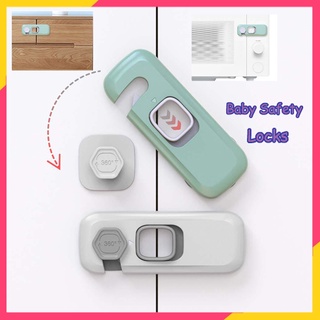 Children Safety Lock Security Care Products Cabinet Closet Refrigerator Baby Anti-pinch Hand
