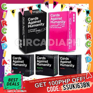Cards Against Humanity Main Game / Red Blue Green Box Expansions