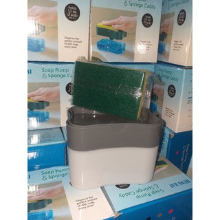 Soap Pump Dispenser with Sponge