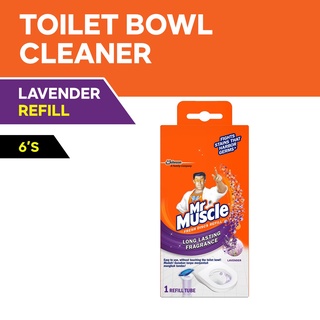 Mr. Muscle Fresh Disc Refill Lavender 6s (1)