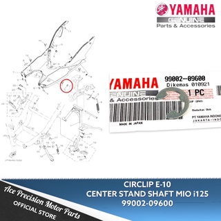 ✅ CIRCLIP E-10 CENTER STAND SHAFT 99002-09600 YAMAHA GENUINE