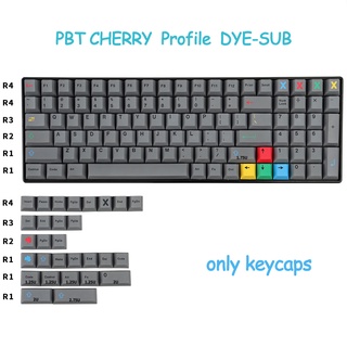 PBT Keycap 129 Keys Cherry Profile DYE-SUB GMK Dualshot Personalized KeyCaps For Cherry MX Switch Mechanical Keyboard