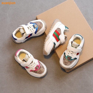 Girls sneakers in the fall of 2021 new wild Korean children s sports shoes, breathable boys casual