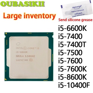 Intel Core I5-6600K I5-7400 I5-7400T I5-7500 I5-7600 I5-7600K I5-8600K I5-10400F Desktop Processor L