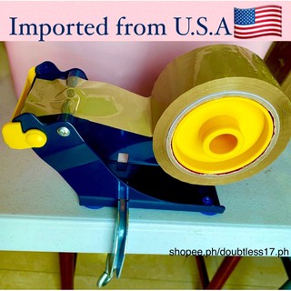 Excell packing tape desk dispenser for packaging tape 2 inches desktop and wide bench tape dispenser