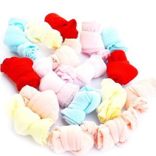1 Pair Random Color Kids Candy Color Socks Girl Socks Baby Socks 0-3 years 3-9 years