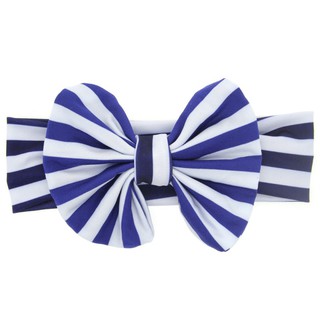 HIIU Baby Stripe Cute Bow Headband Hair Accessories Headband (7)