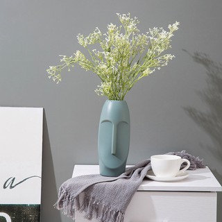 Ready Stock Plastic European-style Vase Imitation Ceramic Flower Pot Wedding Hydroponic Plant Decoration (5)