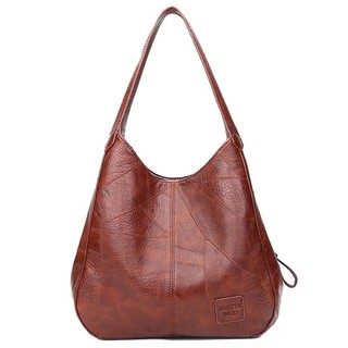 Ready Stock Vintage Large Handbags Purse Luxury Designers High Capacity Women Shoulder Bags Female Top-handle Bags Fashion Handbags
