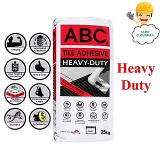 ABC Tile Adhesive Heavy-Duty 25 Kg Tiles Adhesives per BAG Gray