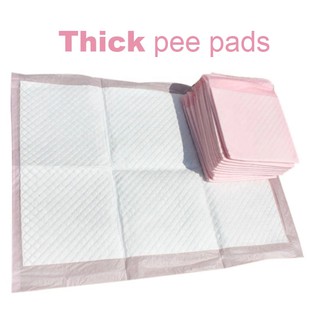 Pink (Thick) S M L XL Pet training pee pads | Urine pads Pack | Potty Training Pads (PER PIECE)