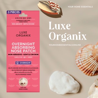 LUXE ORGANIX Luxe Organix Hydrocolloid Overnight Nose Patch 3s