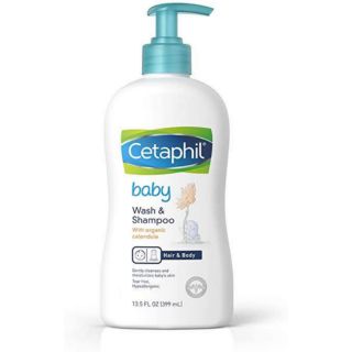US Cetaphil Baby Wash & Shampoo w/ Organic Calendula