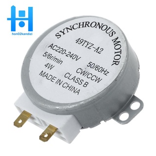 READY STOCK AC 220-240V 50/60Hz 5/6RPM 4W Turntable Synchronous Motor for miniwave Oven