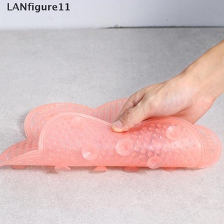 【LFG】 Silicone Bathroom Mats Bath Massage Cushion Sole Non-slip Massage Pad Foot .