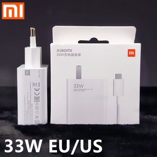【New product listing】xiaomi charger 33W EU Fast turbo charge 27W Type C cable For xiaomi 9 pro mi 1