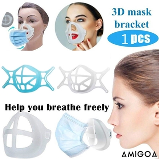 Amigio Ready Stock Soft PE Easy Breathe Protection Stand for Mask Holder 3D Mask Bracket Support