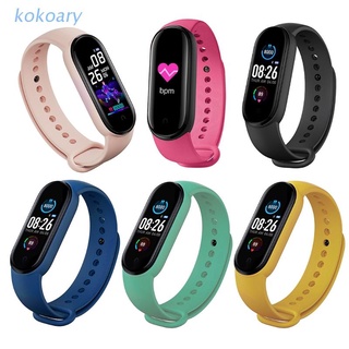KOK M5 Sport Fitness Tracker Smartband Smart Bracelet Blood Pressure Heart Rate Monitor Band Wristband