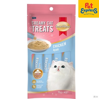 ▩SmartHeart Creamy Chicken Cat Treats 60g
