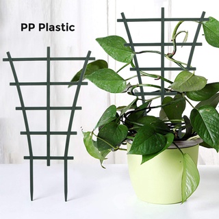 2PCS DIY Garden Plant Climbing Trellis Flower Stand Plastic Mini Superimposed Potted Plant Support (2)