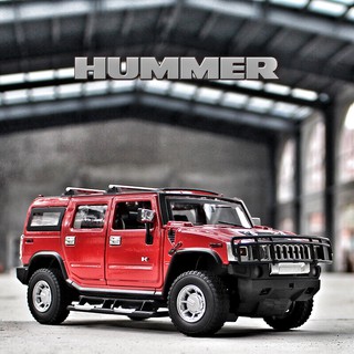 1/24 Scale Kids Simulation Hummer H2 Toy Off Road Die Cast Vehicles Toy Children Model Vehicles Boys